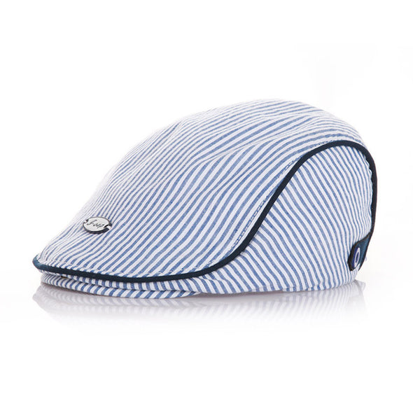 Strip Cotton Hat  for Infant with  Striped Cap