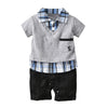 baby boy clothes short-sleeved romper